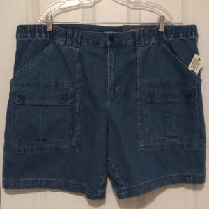 Croft & Barrow Men's Denim Cargo Shorts